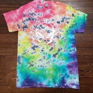 Dropped at birth alien tie dye, Size M
